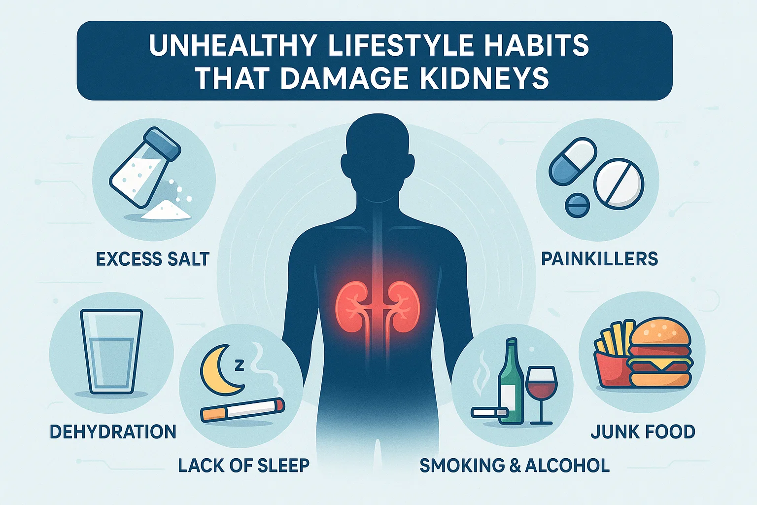 Daily Habits That Damage Kidneys Without You Realising It